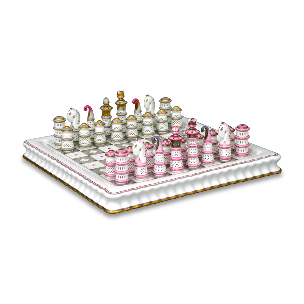 Pierced Chess set